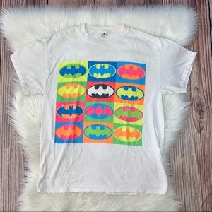 Vintage | Batman Multicolor Neon Graphic Tee